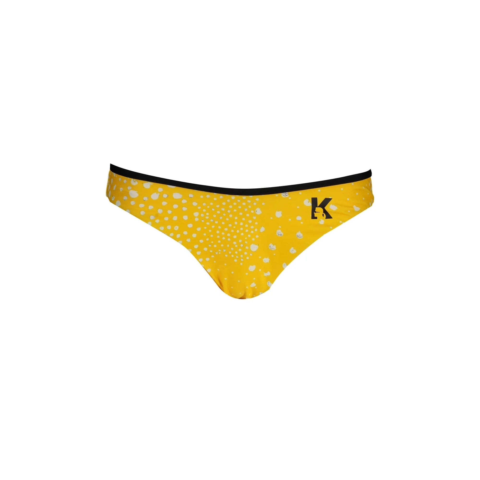 Karl Lagerfeld Beachwear Costume Mare Donna Giallo Stampa - foto prodotto